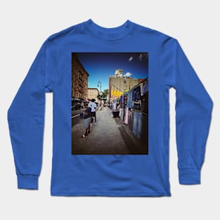 Manhattan Rivington Street Graffiti NYC Long Sleeve T-Shirt